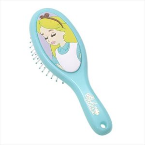 大賀屋 日貨 愛麗絲 公主 梳子 按摩梳 梳 氣墊梳 寬齒梳 迪士尼 禮品 夢遊仙境 正版 授權 J00014759