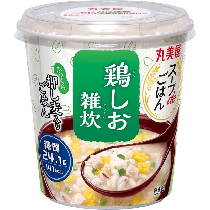 丸美屋 スープdeごはん鶏しお雑炊 70.3g×6個