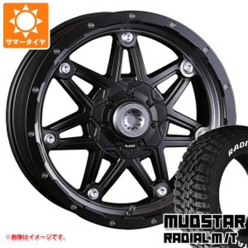 ジープ レネゲード BU/BV系用 サマータイヤ マッドスター ラジアル M/T 215/65R16C 109/107R ホワイトレター クリムソン  MG ライカン タ | LINEショッピング