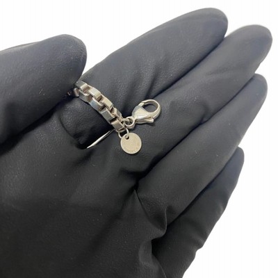 美品☆TIFFANY ブレスレット ベネチアン リンク チェーン バングル 刻印 楽天市場】ティファニー ブレスレット バングル レディース