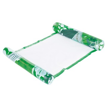 SWIM ESSENTIALS 充氣漂浮吊床 適用年齡：6歲以上 承重：80kg 成分：聚氯乙烯(PVC)  116 x 78cm  叢林探險 綠色  1個