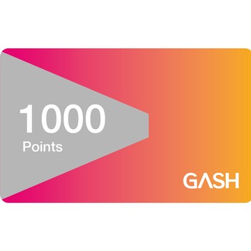 GASH【GASH點卡-1000點】