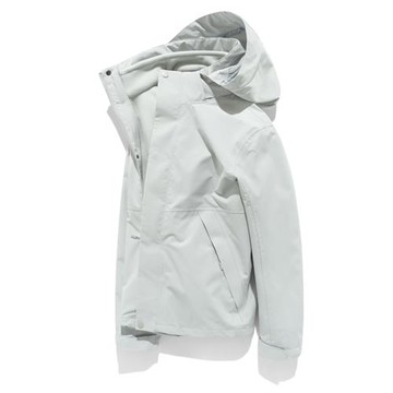 戶外男女款暴雨級沖鋒衣三合一防風防水高級感外套2024新款登山服