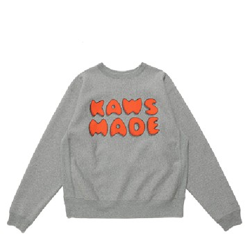 HUMAN MADE X KAWS KAWS MADE SWEATER GREY