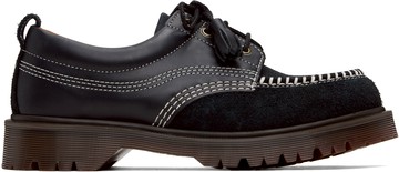 Dr. Martens 黑色 Lowell 德比鞋