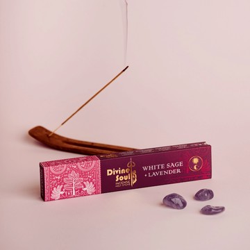 印度Divine Soul線香｜聖靈系列 秘魯聖木 檀香 乳香 沒藥 香 香薰 白鼠尾草