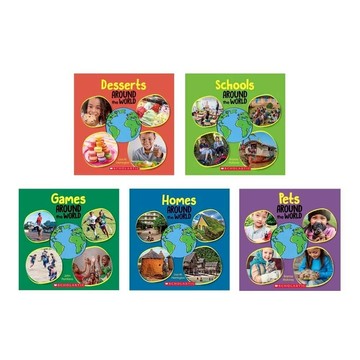 【精選組合】Around the World {共5本} / Scholastic出版社旗艦店