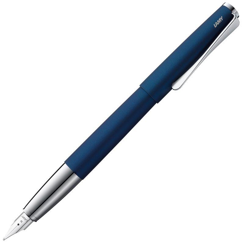 LAMY ラミー 万年筆 ペン先M(中字) ステュディオ インペリアルブルー L67IB-M 両用式 正規輸入品