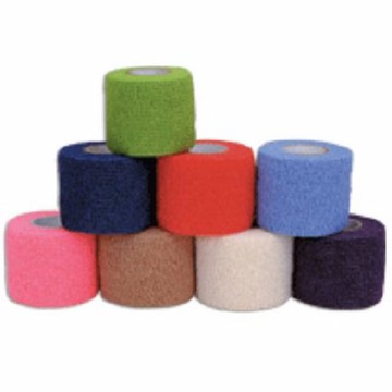 Cohesive Bandage CoFlex 3 Inch X 5 Yard Standard Compression Selfadherent Closure Teal / Blue / Wh Case of 24 by Andover Coated Products