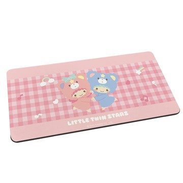 【Sanrio 三麗鷗】軟式珪藻土吸水地墊-玩偶系列 玩偶雙星仙子 （80*38*0.5cm）_廠商直送