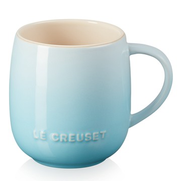 LE CREUSET -瓷器蛋蛋馬克杯380ml (水漾藍)