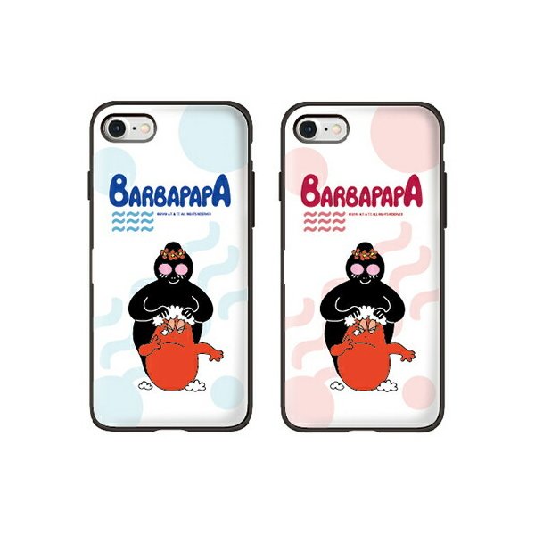 Barbapapa Wash Card Mirror Bumper バーバパパ Ic Suica カード収納可能 Iphone Galaxy ケース カバー スマホケース 通販 Lineポイント最大get Lineショッピング