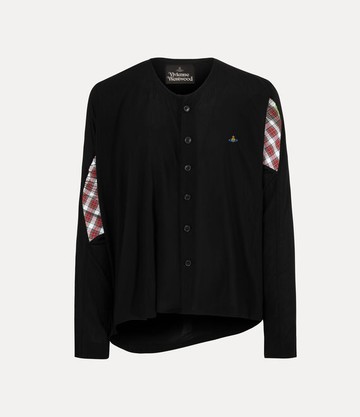 Vivienne Westwood Drunken Grandad Shirt Fetzen Black S Men