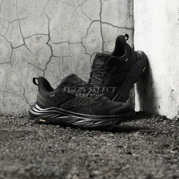 【逢甲 FUZZY】Hoka Anacapa 2 Low Gore Tex 工裝 登山鞋 黑 HO1141632BBLC