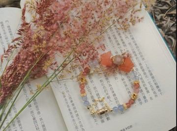 捎來秋意-精品南紅瑪瑙、土耳其玉髓