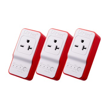 Aplus 【電壓220V】 防雷擊電壓保護器 PlusGuard 11-20A(冷氣空調製冷設備專用)-三入組