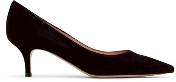Gianvito Rossi 黑色 Gianvito 55 中跟鞋
