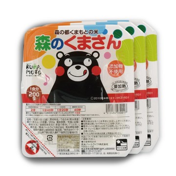 熊本Pearl Rice【 森林熊本微波米飯(3入)】