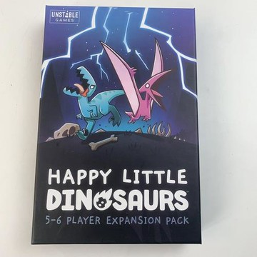 英文版HappyLittleDinosaurs快樂的小恐龍棋牌策略桌游卡牌益智