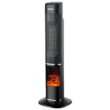 TECO 東元 3D擬真火焰電暖器  黑色  XYFYN3002CBB