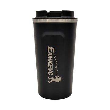 EAMKEVC 伊凱文 不鏽鋼隨手咖啡杯 CR3201BK F  黑色  510ml  1個
