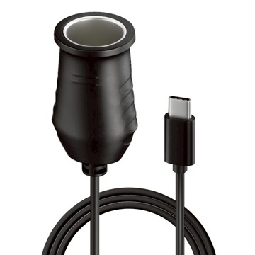Kamera 佳美能 36W 12V 3A Type-C公轉點菸器母 PD誘騙線 1m  1條