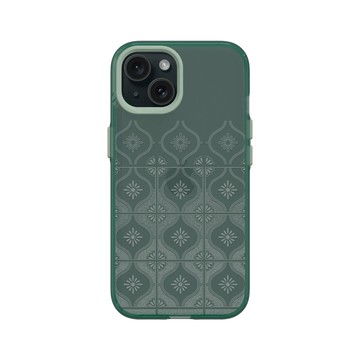 iPhone 15 Clear 憂墨綠 - 老屋顏 Old House Face - 透明-雛菊