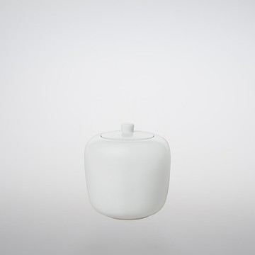 TG 白瓷中式茶罐 500ml