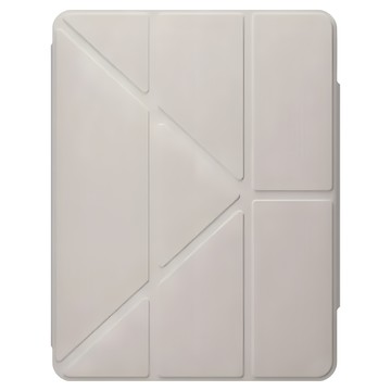 MAGEASY FACET 全方位支架透明背蓋保護套  iPad Pro 11 2024  星光白  1個