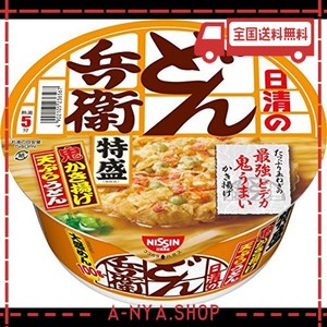 日清食品 日清のどん兵衛 特盛かき揚げ天ぷらうどん 138G×12個