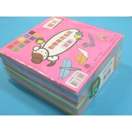 幼教腊光色紙 華麒 幼教色紙 教學專用色紙 (混十色)/一包1000張入(定350) 臘光色紙 蠟光色紙 15cm x 15cm【領券滿額再折千12/31止】