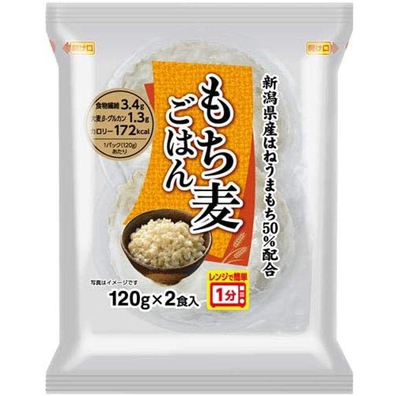 越後製菓 もち麦ごはん 6個入