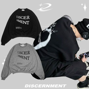 ☆LimeLight☆ DISCERNMENT DCM 窗光 550克 重磅 短寬 大學T 衛衣 DCM-L34