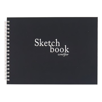 Conifer 綠的事務 布面繪圖本 雙線圈設計 方便翻頁 素描剪貼皆宜  24K  1本