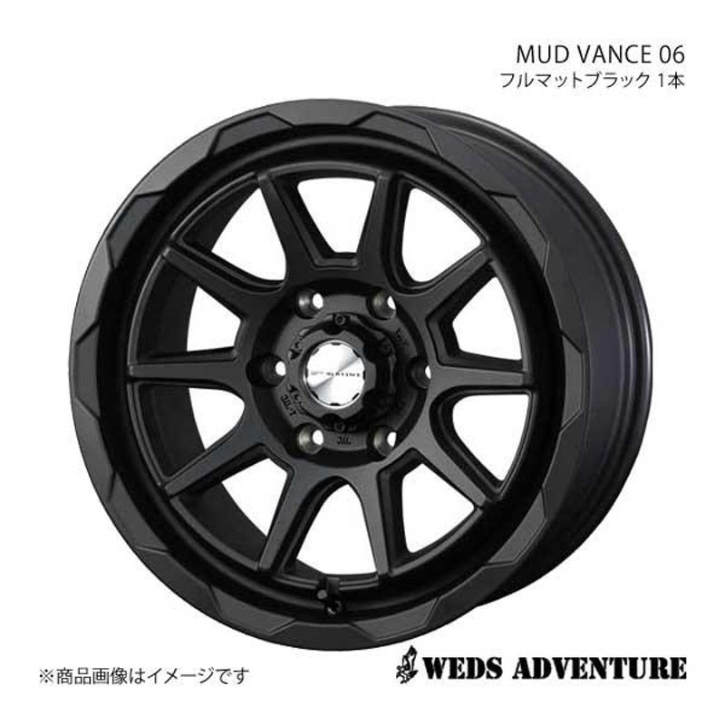 WEDS ADVENTURE/MUD VANCE 06 ジムニーシエラ JB74 アルミホイール 1本