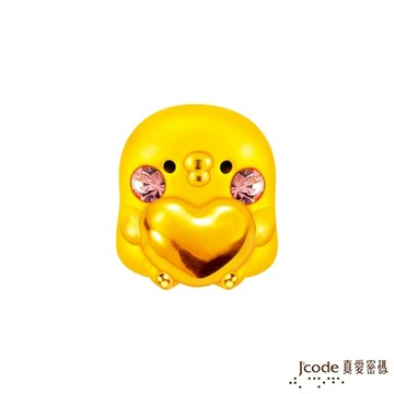 J code真愛密碼金飾 卡娜赫拉的小動物-甜心P助硬金擺件