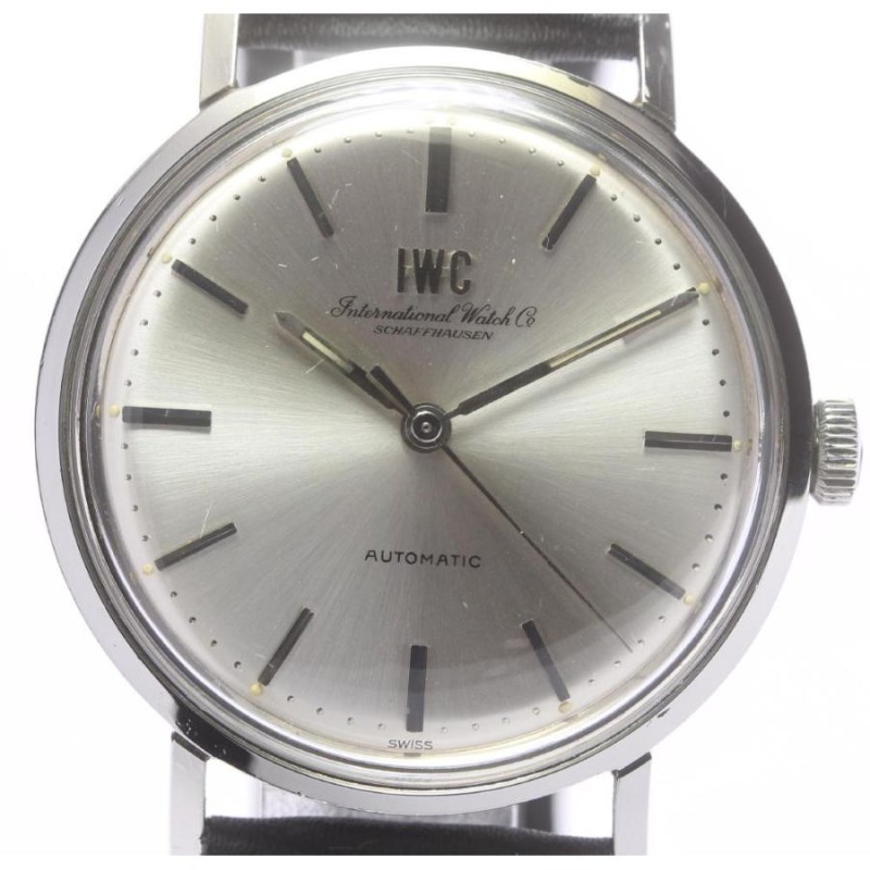 IWC】IWC Cal.854 アンティーク 自動巻き メンズ | LINEショッピング