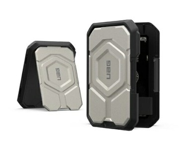 【UAG】磁吸支架卡片收納盒-鈦金 (MagSafe、錢包、卡夾)
