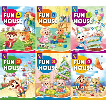 【華通書坊】Fun House 系列 (課本/練習本/單字卡) 師德文教華通書坊/姆斯