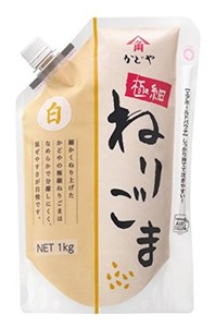 かどや製油 極細ねりごま(白) 1kg