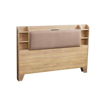 【本木】海爾 貓抓皮床頭-單大3.5尺古橡