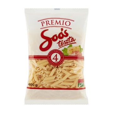 Soós Tészta 雞蛋筆尖麵 400g Q彈有嚼勁 易吸附醬汁 快速烹煮 美味義大利麵  1包