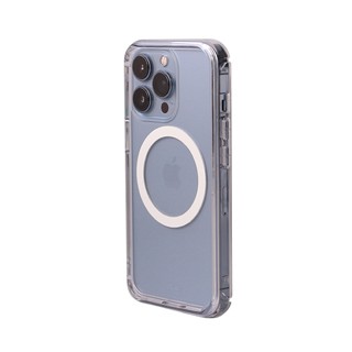 Moxbii 極空戰甲(For iPhone 13 Pro) 磁吸保護殼 Magsafe 不變黃 軍規級防摔殼 台灣製造 透明殼