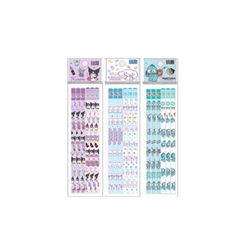 三麗鷗 抗菌三角木筆(6入)-酷洛米/大耳狗/人魚漢頓