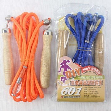 雷鳥 601 跳繩 雷鳥跳繩 木柄(袋裝)/一條入(定70) MIT製【APP滿額下單10%點數(單一帳號最高5000點)】1/31止