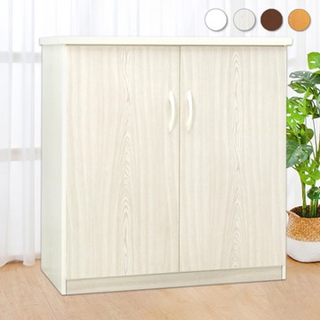 Boden-2.8尺二門防水塑鋼收納櫃/置物櫃(四色可選)-84x43x81cm