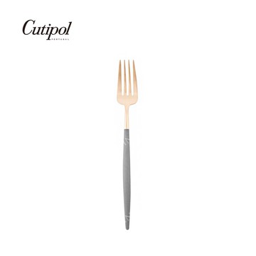葡萄牙Cutipol GOA 玫瑰金系列18.5cm點心叉 (灰玫瑰金)
