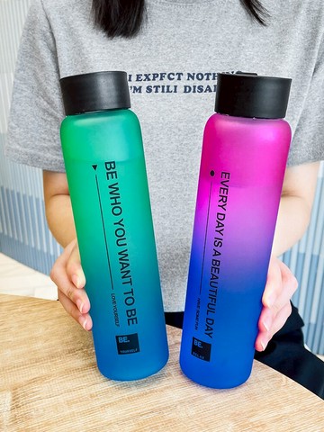 玻璃杯水杯女夏季ins風男創意個性高顏值便攜磨砂網紅杯子學生女