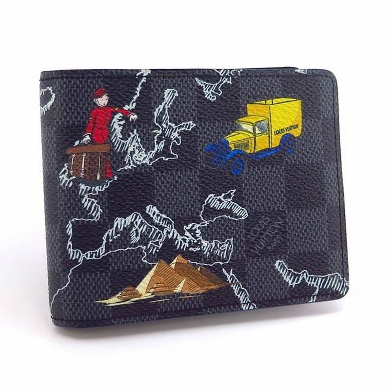 LOUIS VUITTON/ルイヴィトン】ポルトフォイユ スレンダーNM ダミエグラ 