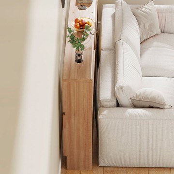 免稅開票 窄邊櫃 客廳長條分層收納櫃整理架沙發后置物架臥室床頭靠墻窄夾縫儲物櫃SS61公司貨